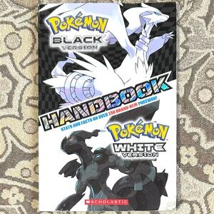 4/$20 Pokémon Black / White Version Handbook Stats & Facts on >150 New Pokemon